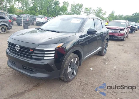 2025 Nissan Kicks Sr Intelligent Awd из США, поврежденный, VIN 3N8AP6DB6SL358728